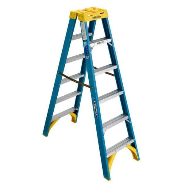 Altec Werner Step Ladder, T6206, 6 Steps, 1.82 Mtrs, 136 Kg