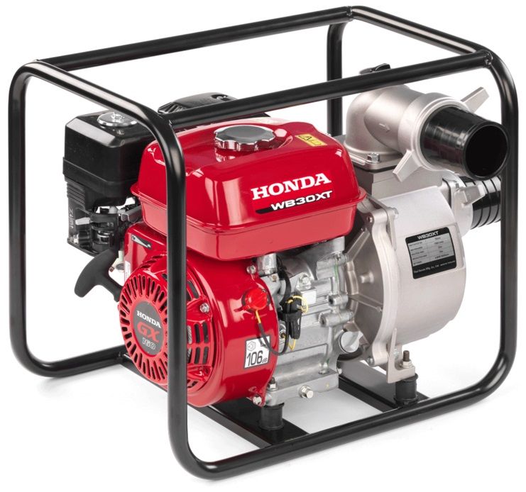 Honda® WB30XT, 3 inch, 163CC, Pumping Capacity 11 L/Min. Engine Driven Utility Pump